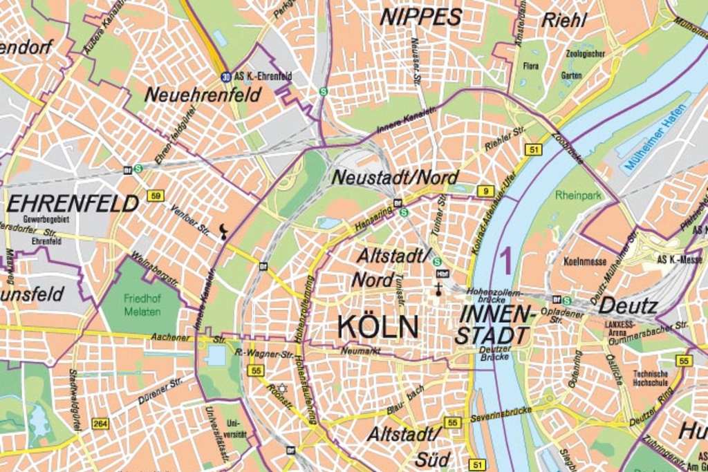 Übersichtskarte 50.000, Link auf Baulasten Online