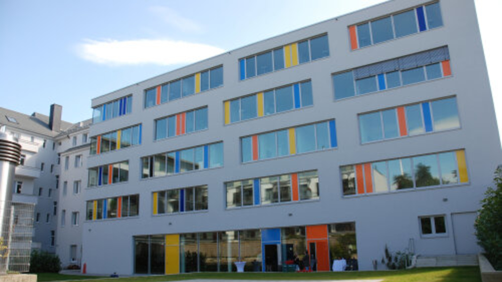 Außenansicht der Kinder- und Jugendpädagogische Einrichtung der Stadt Köln an der Aachener Straße