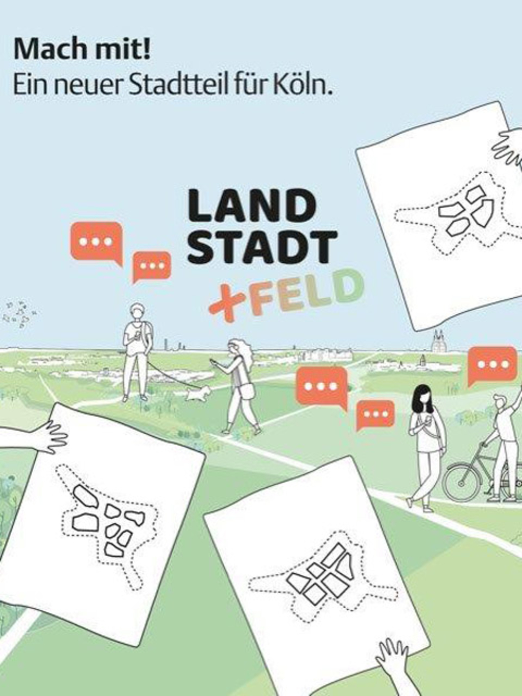 Grafik zur zweiten Phase des Wettbewerblichen Dialogs Köln-Kreuzfeld