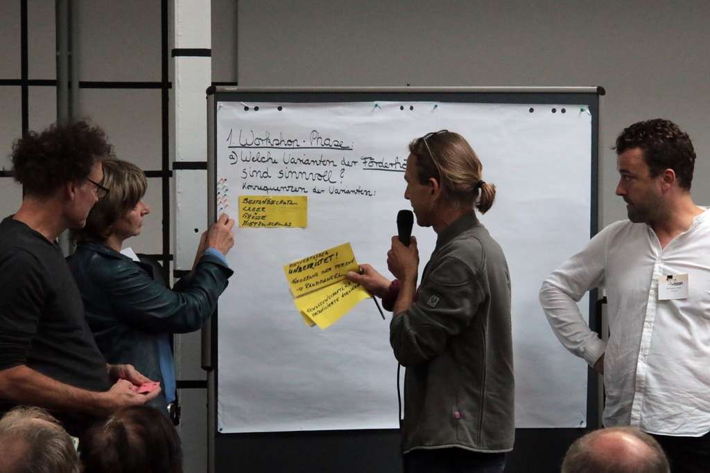 Förderung Atelier Bildergalerie Workshop