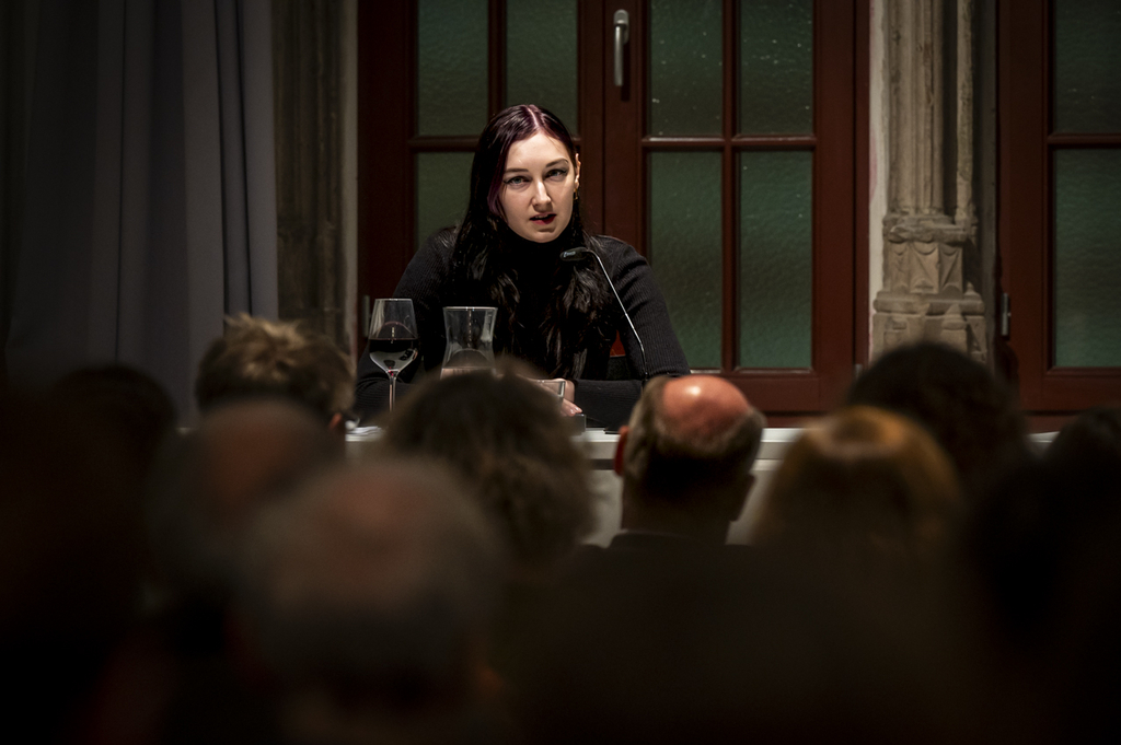 Die Preisträgerin Mirjam Kay Mashkour