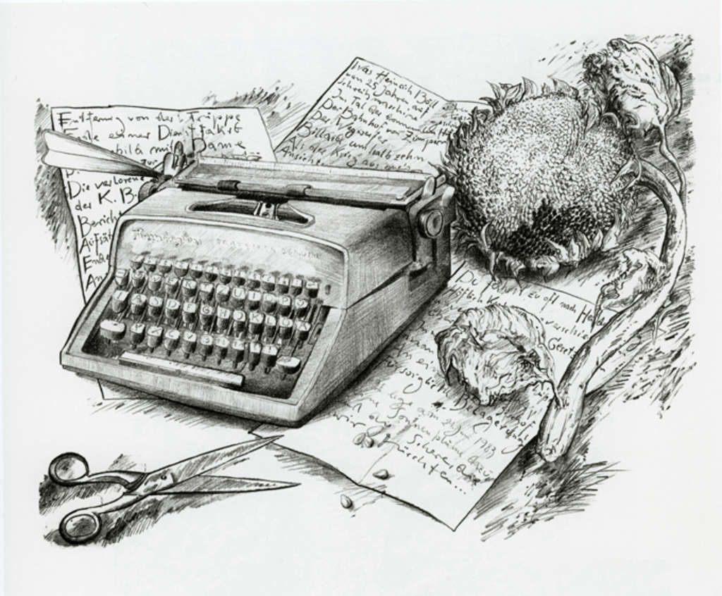 Günter Grass: Bölls Schreibmaschine, 1983