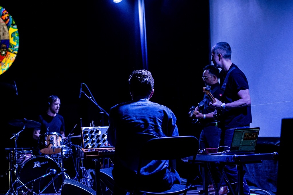 Jan Philipp Janzen, Sebastian Blume, Christopher Marquez & Phillip Tielsch (von links nach rechts)