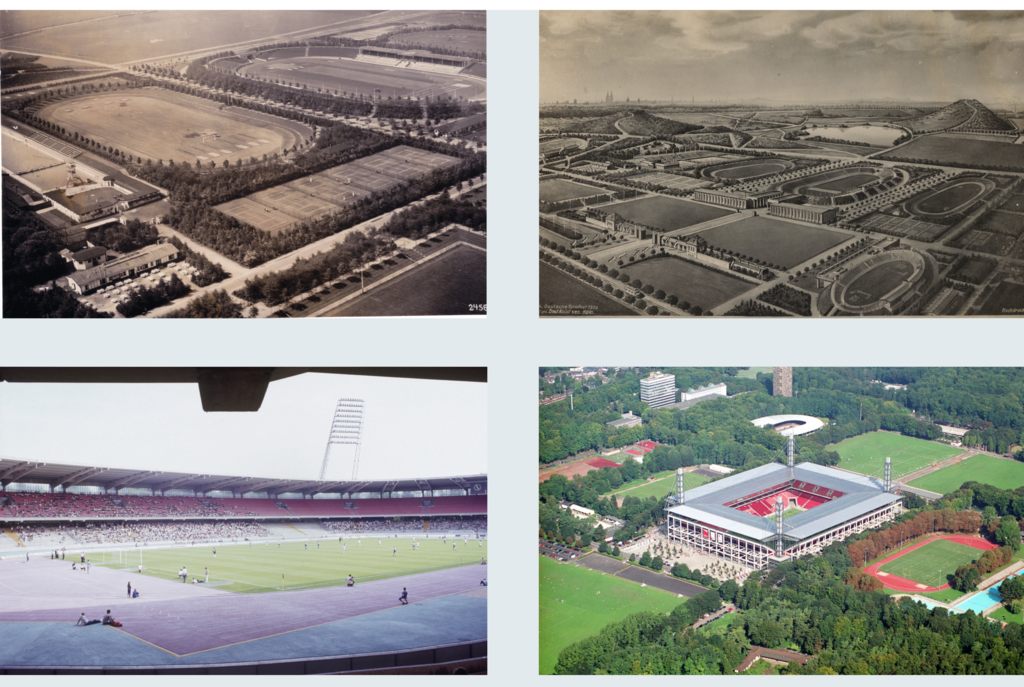 Sport Stadien Müngersdorf Plakat