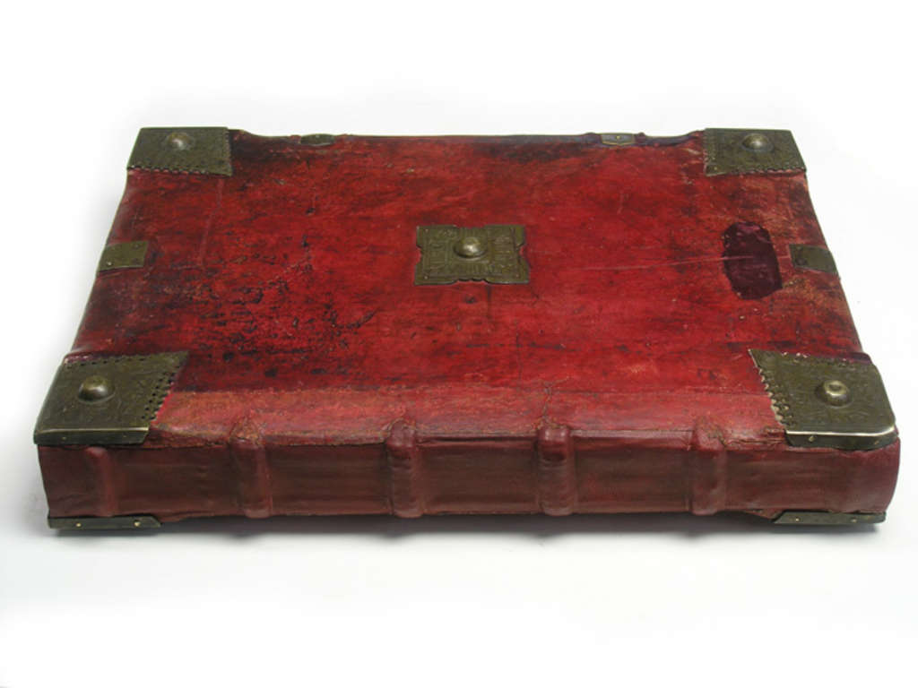 Pergamenthandschrift nach der Restaurierung