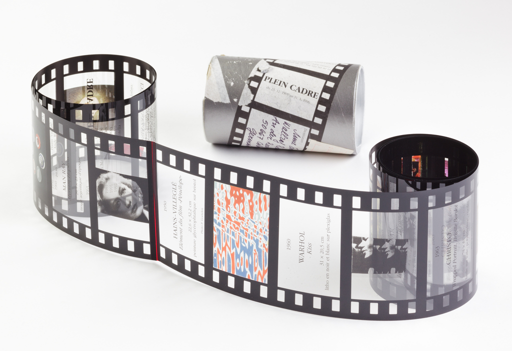 Einladung auf einer Filmrolle inlusive Dose