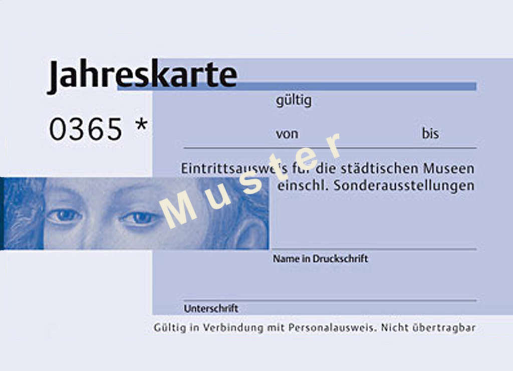 Jahreskarte Muster