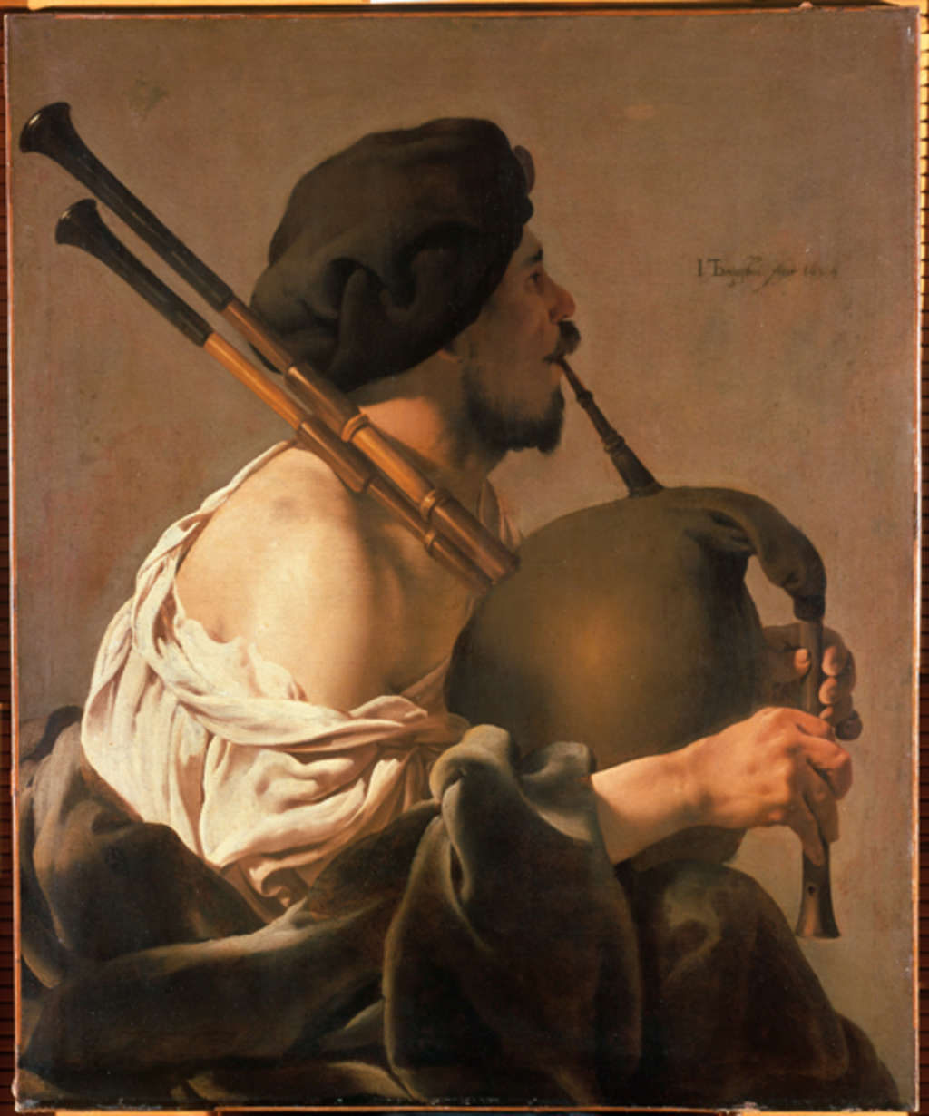 Hendrik Terbrugghen: Ein Dudelsackspieler