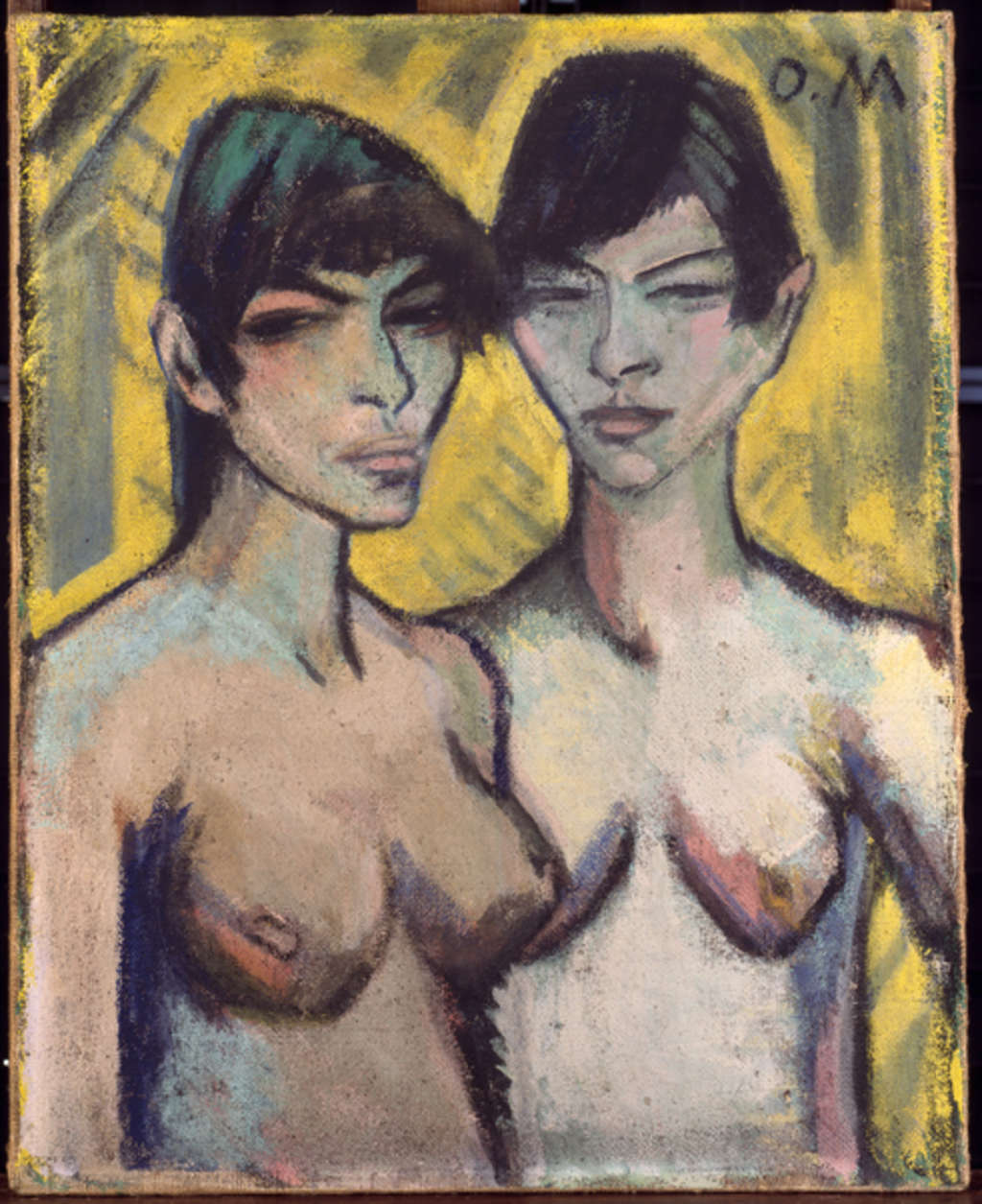 Otto Müller: Zwei weibliche Halbakte, ML/2757, RBA C007211