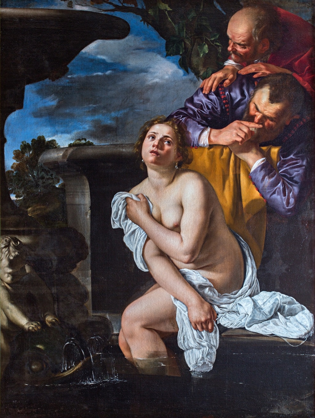 Gemälde von Artemisia Gentileschi; Susanna und die Alten aus dem Jahr 1622