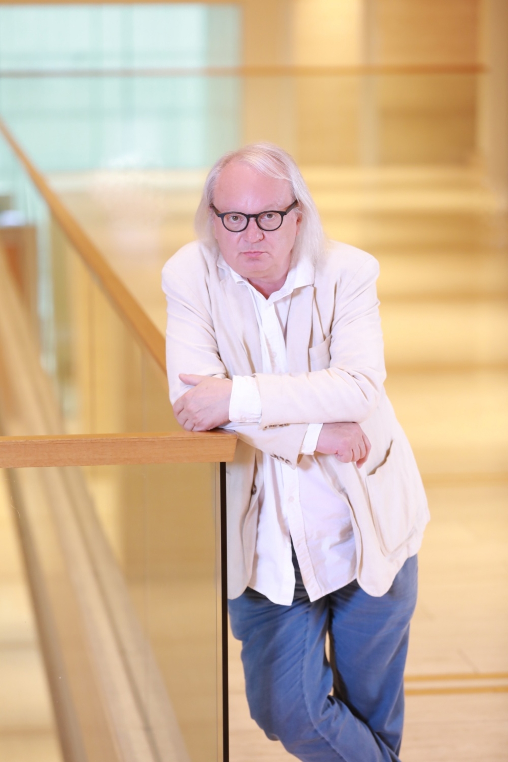 Porträt des Komponisten Philippe Manoury