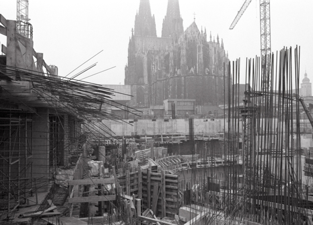 Kurt Wagner: Baustelle des Museum Ludwig und der Philharmonie, RBA L019043 01