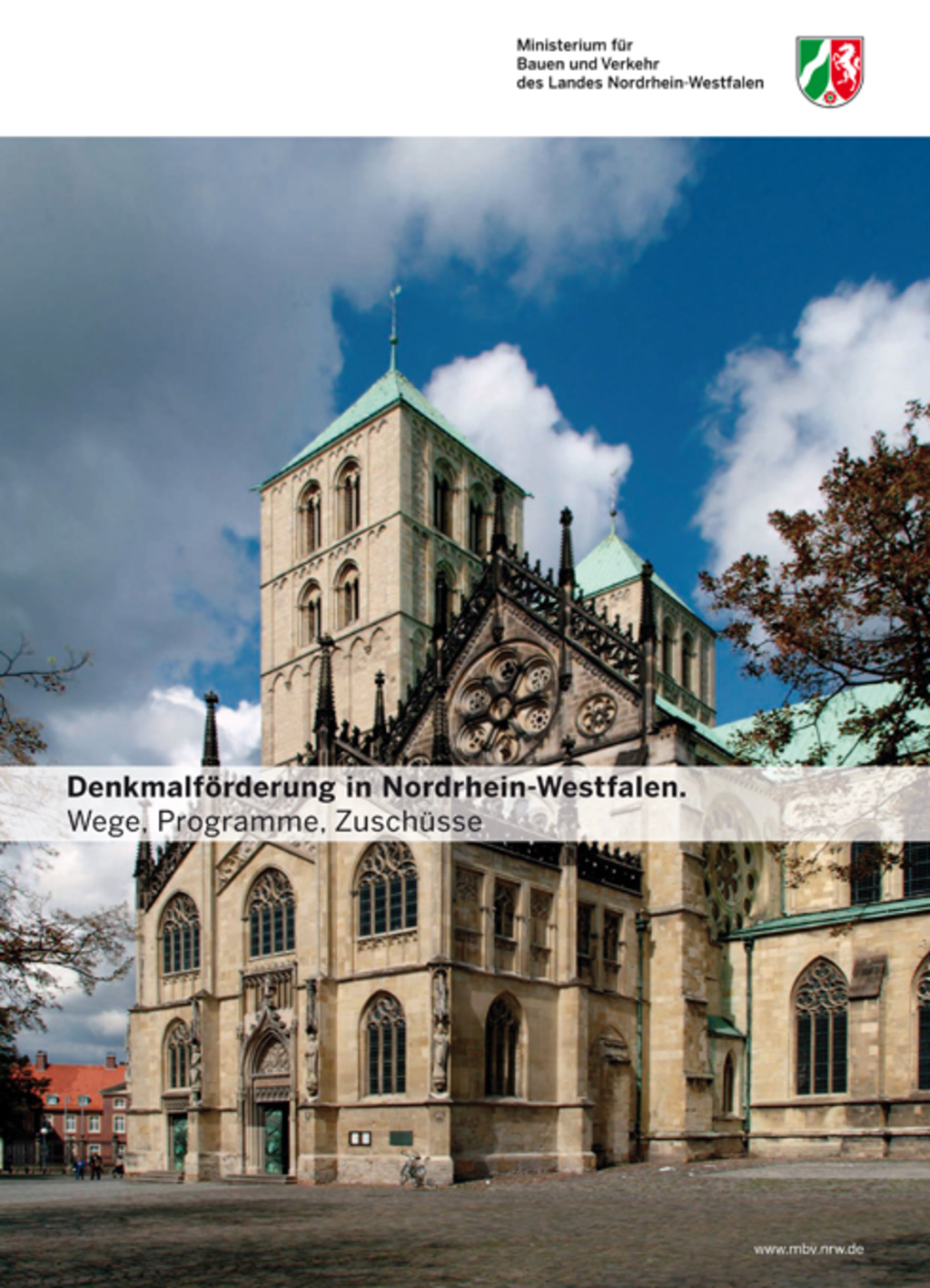 Denkmalförderung in Nordrhein-Westfalen - Buchcover