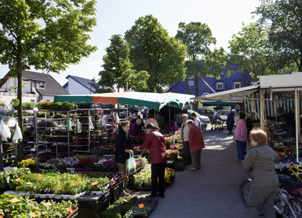 Wochenmarkt Höhenhaus, Wupperplatz