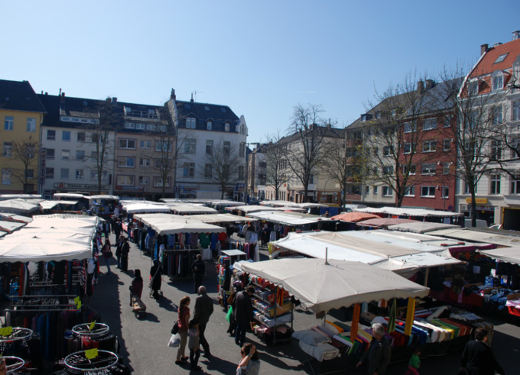 Wochenmarkt Wilhelmplatz
