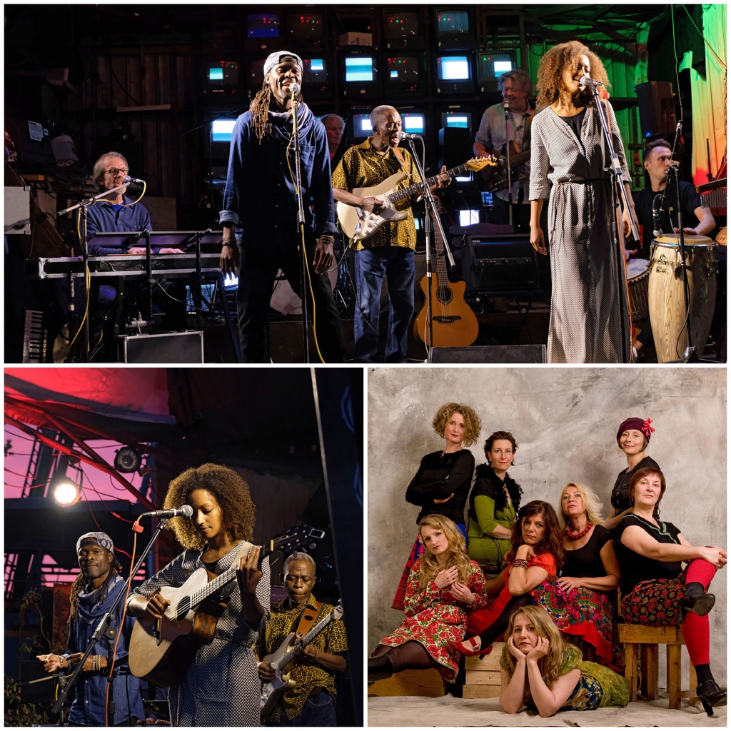 Steven Ouma & Gäste + Tsaziken (unten rechts)