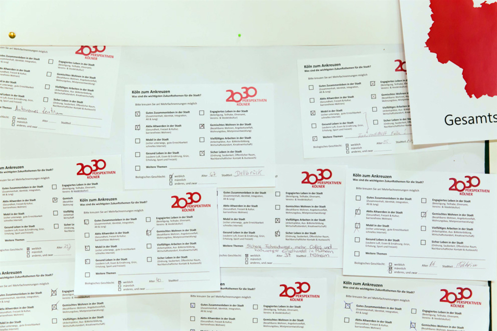 Stadtgespräch Mülheim 13. Juni 2018 Forum Köln zum Ankreuzen 13