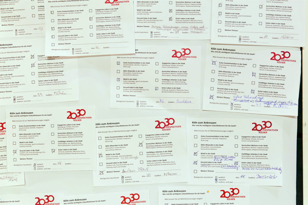 Stadtgespräch Mülheim 13. Juni 2018 Forum Köln zum Ankreuzen 14