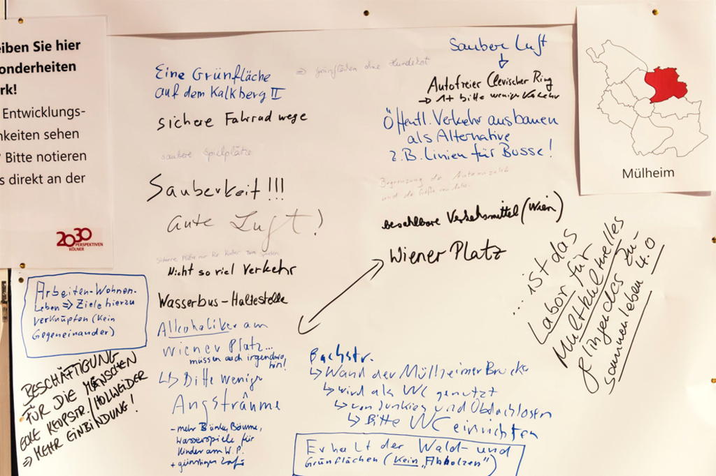 Stadtgespräch Mülheim 13. Juni 2018 Forum Mein Bezirk und seine Besonderheiten 2