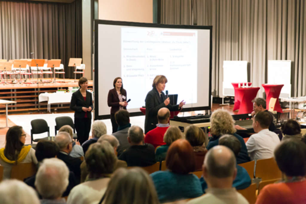 Stadtgespräch am 30. Januar 2018 im Hildegard-von-Bingen-Gymnasium