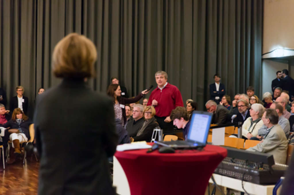 Stadtgespräch am 30. Januar 2018 im Hildegard-von-Bingen-Gymnasium