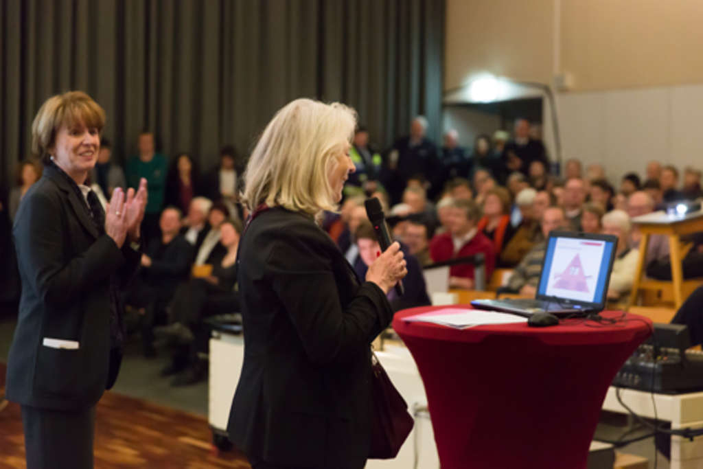 Stadtgespräch am 30. Januar 2018 im Hildegard-von-Bingen-Gymnasium