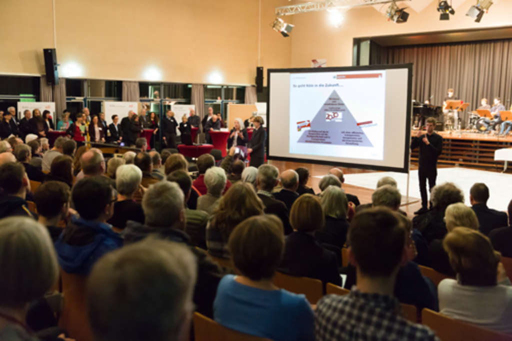 Stadtgespräch am 30. Januar 2018 im Hildegard-von-Bingen-Gymnasium