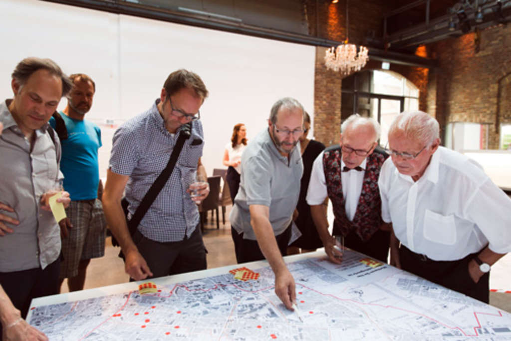 Stadtgespräch am 3. Juli 2018 in den BALLONI Hallen