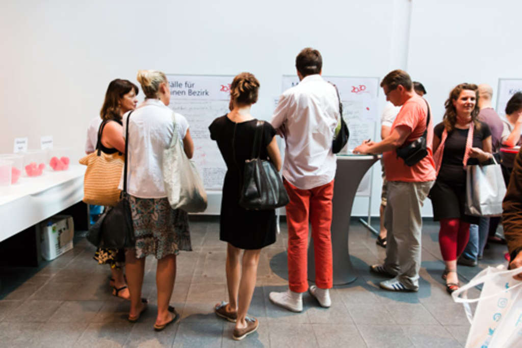 Stadtgespräch am 3. Juli 2018 in den BALLONI Hallen