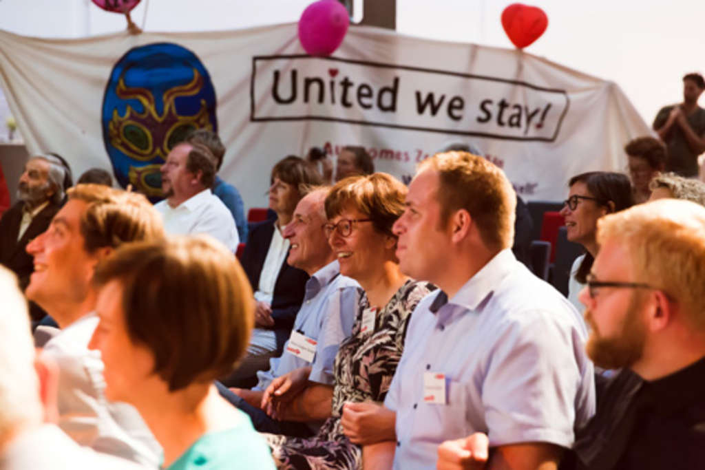 Stadtgespräch am 3. Juli 2018 in den BALLONI Hallen