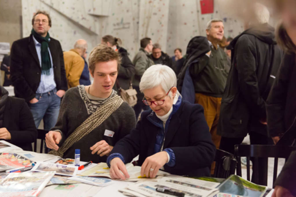 Stadtgespräch am 28. Februar 2018 in den AbenteuerHallenKALK