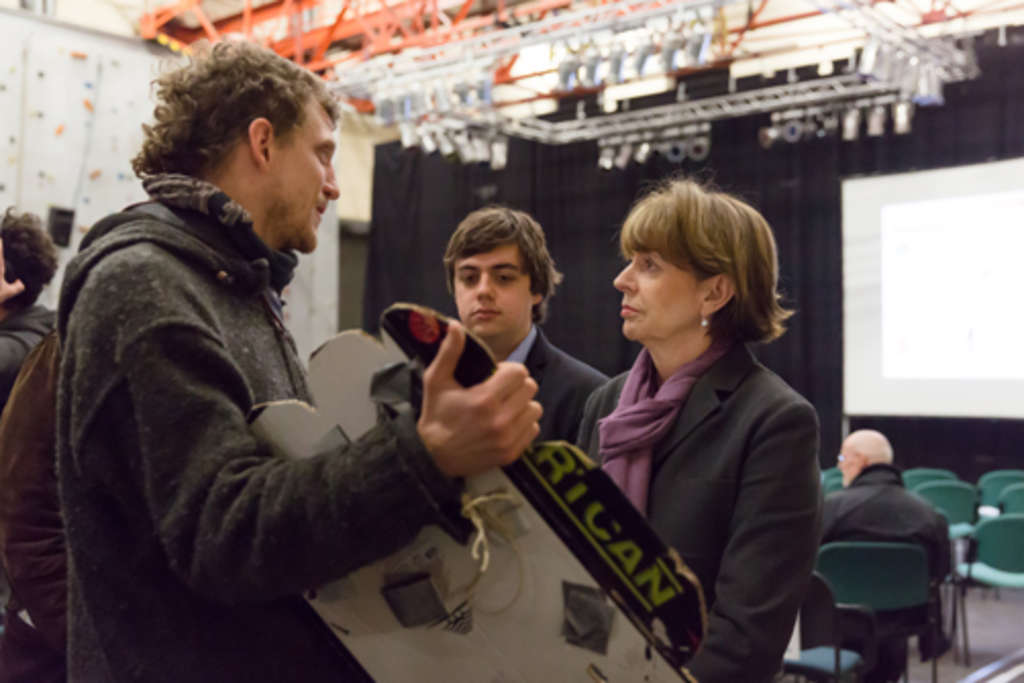 Stadtgespräch am 28. Februar 2018 in den AbenteuerHallenKALK