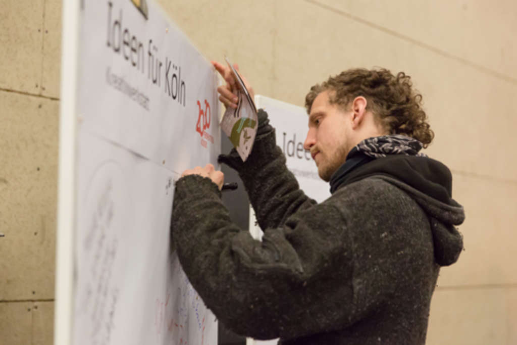 Stadtgespräch am 28. Februar 2018 in den AbenteuerHallenKALK