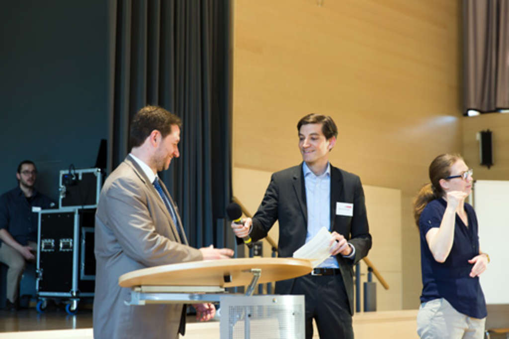 Stadtgespräch am 18. April 2018 im Alfred-Müller-Armack-Berufskolleg