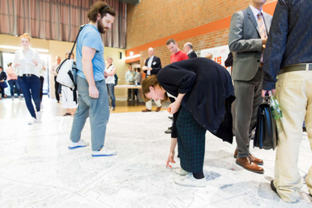 Stadtgespräch am 18. April 2018 im Alfred-Müller-Armack-Berufskolleg