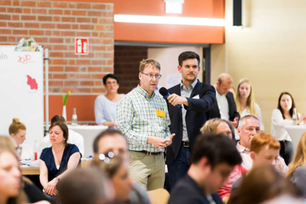 Stadtgespräch am 18. April 2018 im Alfred-Müller-Armack-Berufskolleg