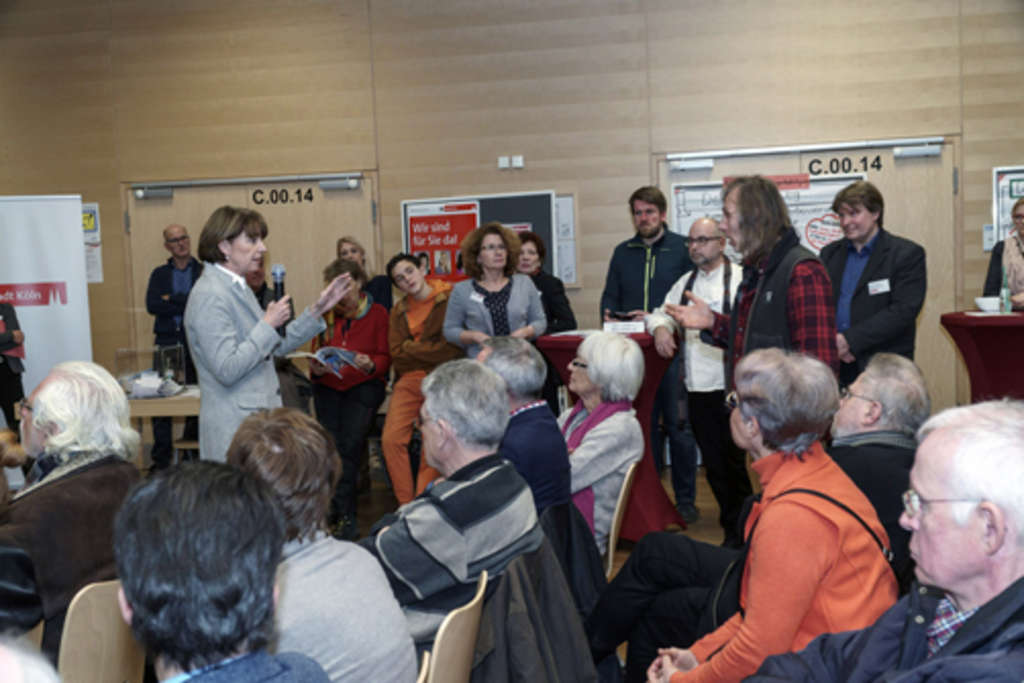 Stadtgespräch am 18. Januar 2017 in der Gesamtschule Rodenkirchen