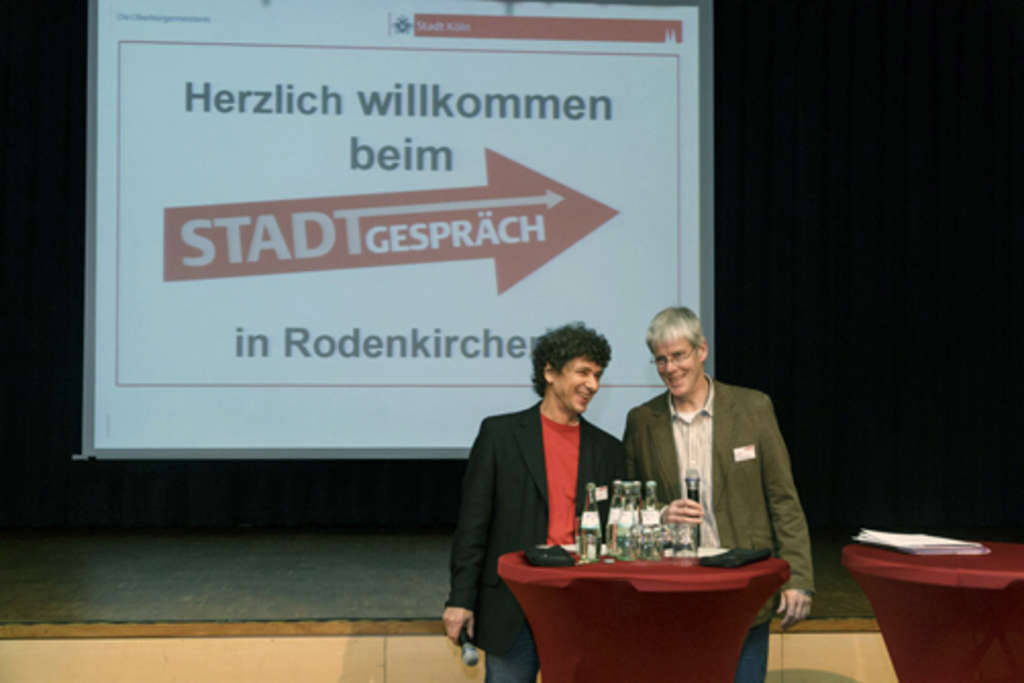 Stadtgespräch am 18. Januar 2017 in der Gesamtschule Rodenkirchen