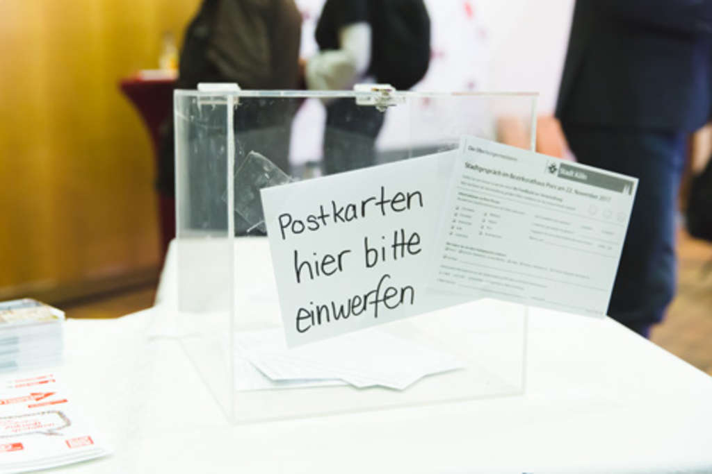 Stadtgespräch am 22. November 2017 in Porz