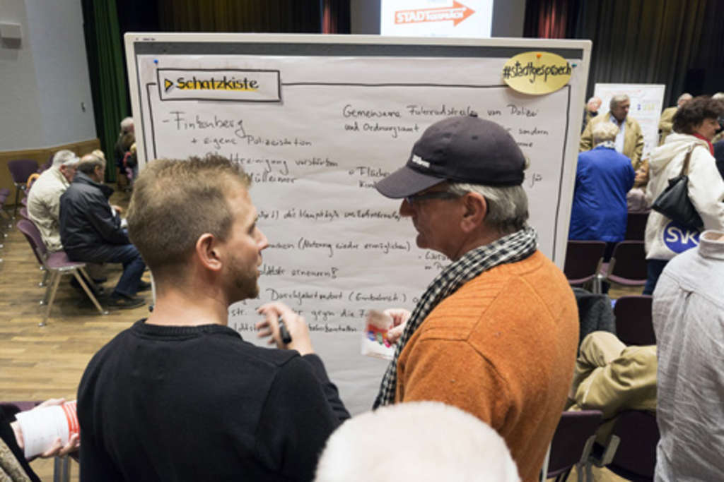 Stadtgespräch am 6. Oktober 2016 im Bezirksrathaus Porz