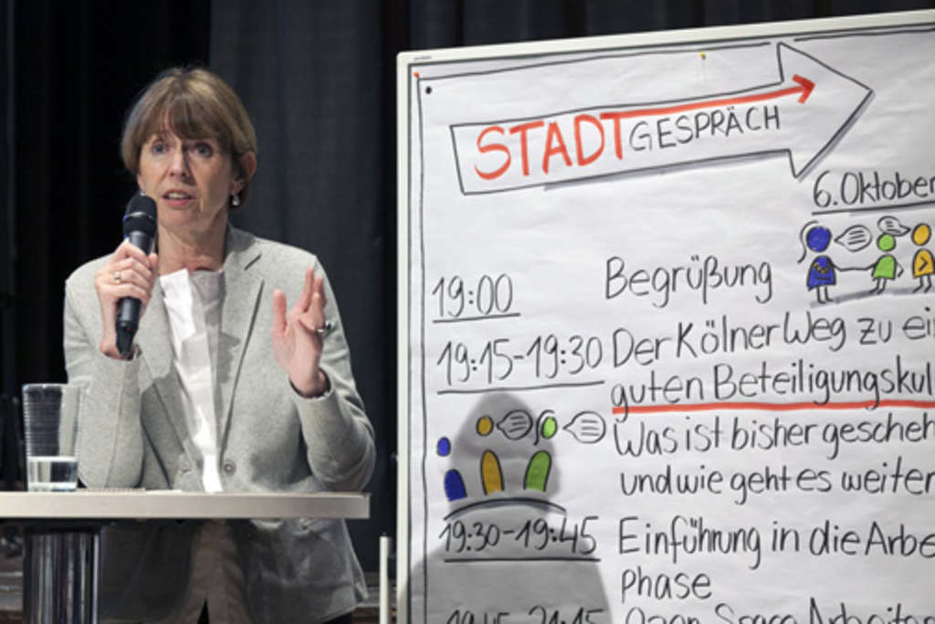 Stadtgespräch am 6. Oktober 2016 im Bezirksrathaus Porz