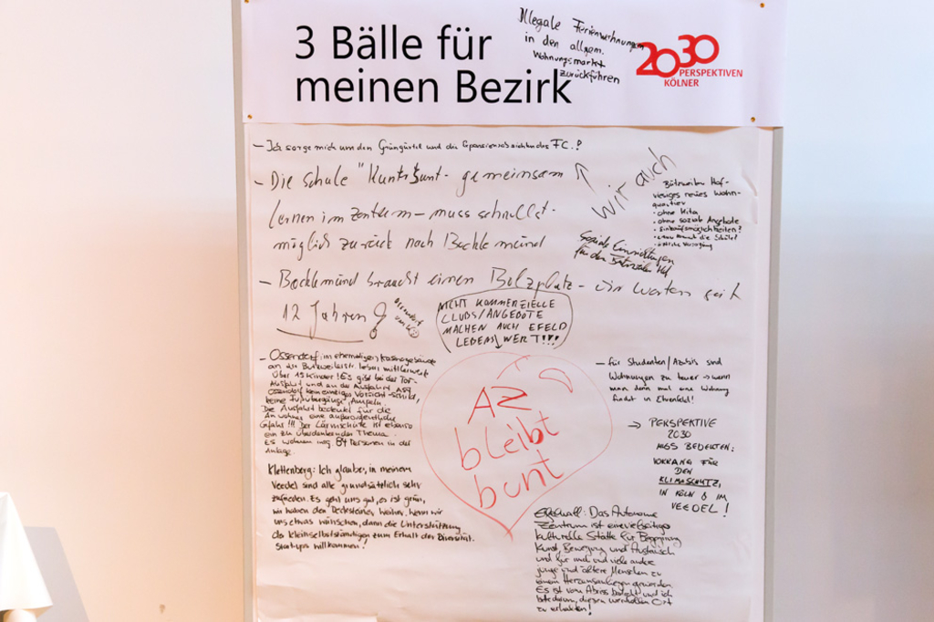 3 Bälle für meinen Bezirk