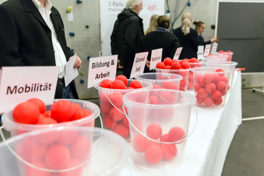 3 Bälle für meinen Bezirk