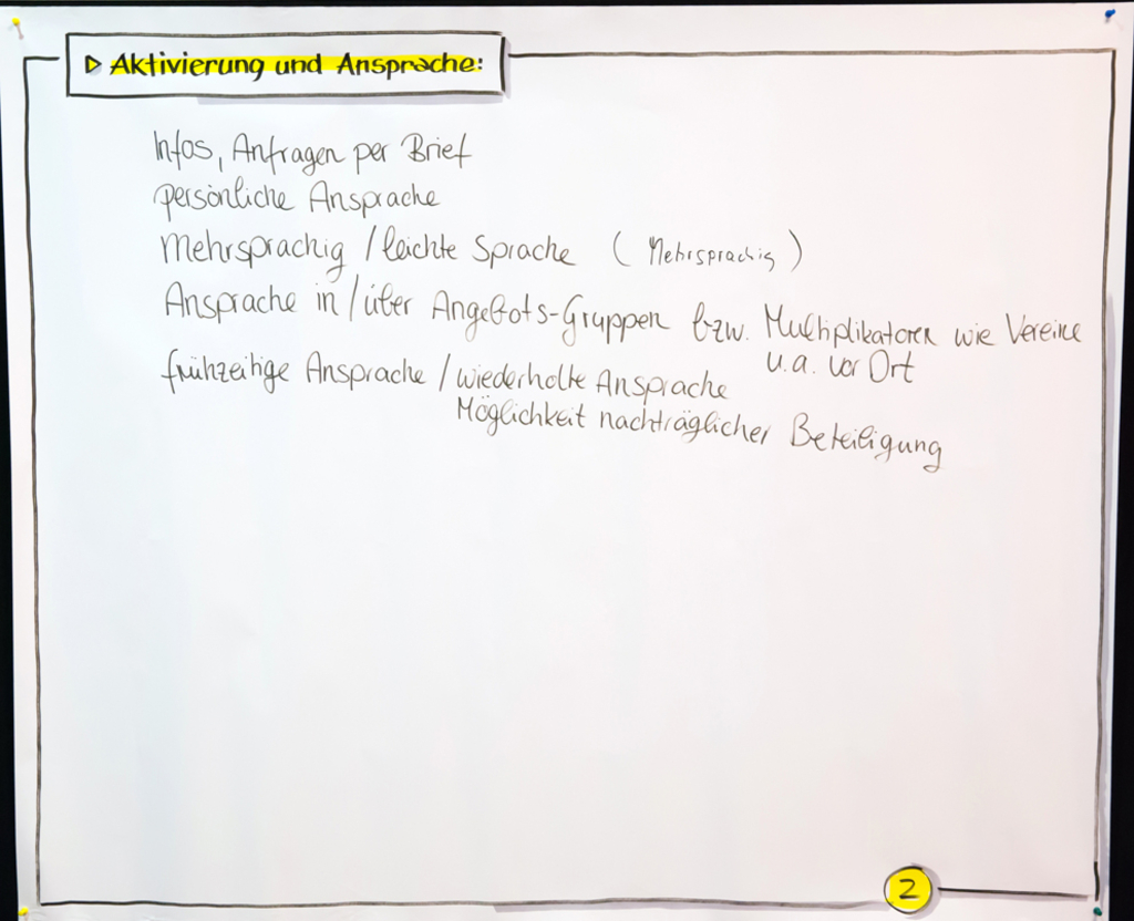 Aktivierung und Ansprache 2