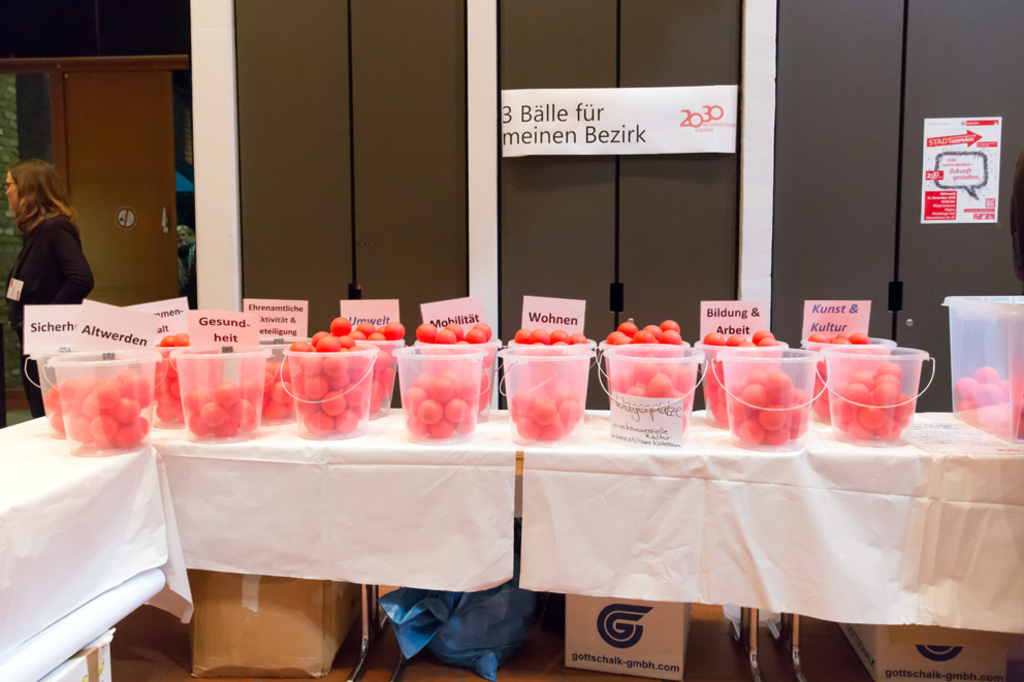 3 Bälle für meinen Bezirk