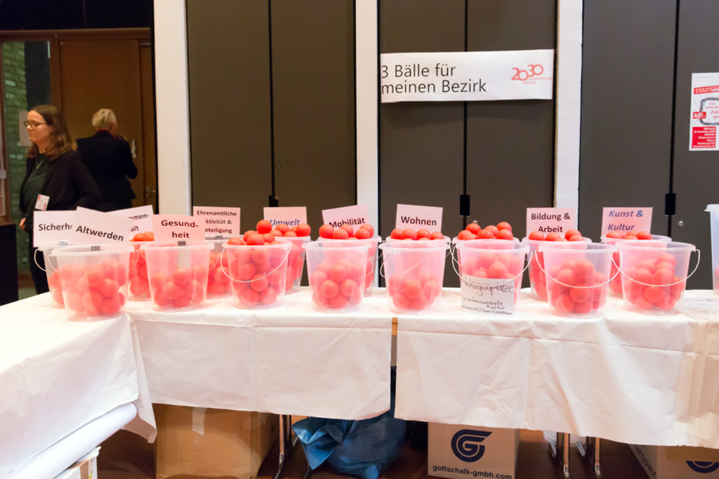 3 Bälle für meinen Bezirk