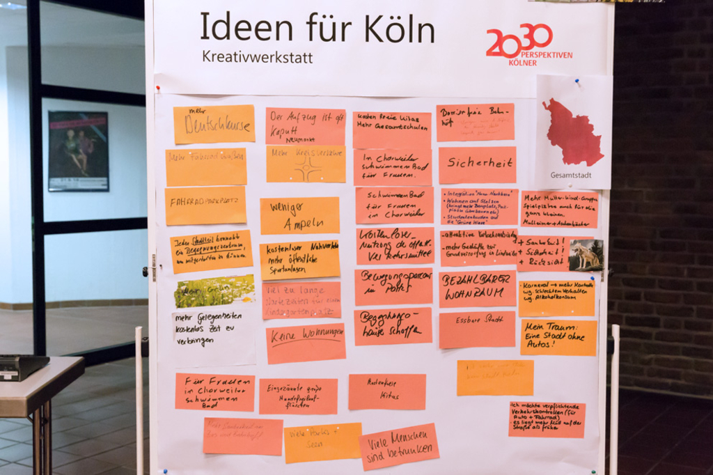 Ideen für Köln - Kreativwerkstatt