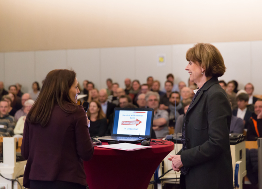 Stadtgespräch am 30. Januar 2018 im Hildegard-von-Bingen-Gymnas