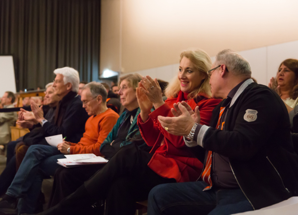 Stadtgespräch am 30. Januar 2018 im Hildegard-von-Bingen-Gymnas