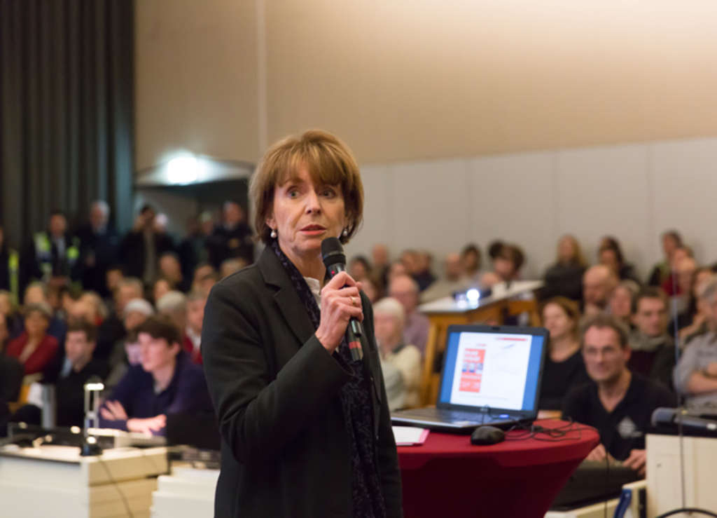 Stadtgespräch am 30. Januar 2018 im Hildegard-von-Bingen-Gymnasium in Sülz
